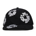 Black Cotton Wreath Fitted Cap