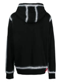 Mostly Heard Rarely Seen 8-Bit Floating Heart graphic-print cotton hoodie