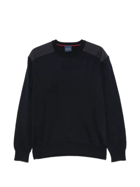 Paul & Shark panelled wool sweater