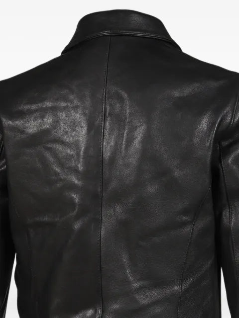 NO/FAITH STUDIOS zip-up leather jacket