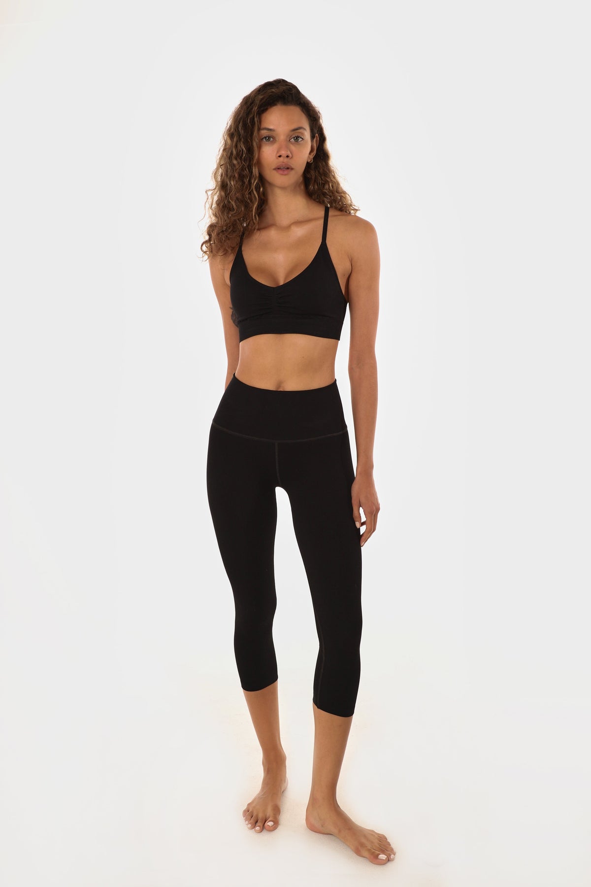 Sprinter seamless cropped legg