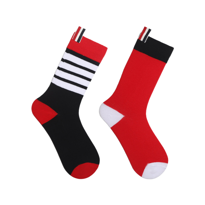 Mandarin duck color matching socks