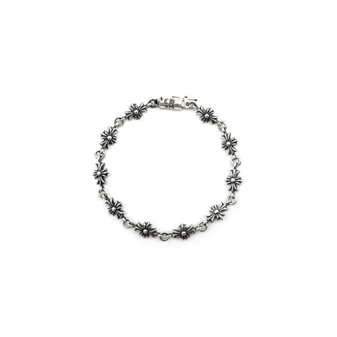 Chrome Hearts Silver Tiny E Bracelet
